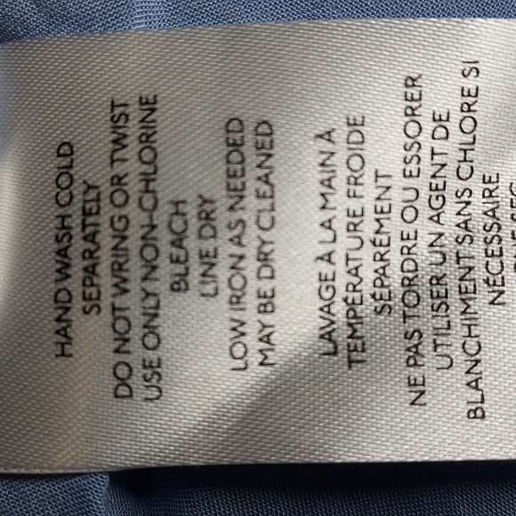 Anthropologie Maeve Blue Swiss Dot Mesh Tulle Tiered Ruffle Midi Skirt Size XL - Picture 8 of 9